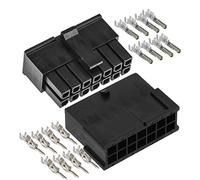 Molex Micro-Fit 3.0 Doble Fila (14 Circuitos) macho y hembra receptáculo, W/terminal sockets, (Pack de 1 juego completo)