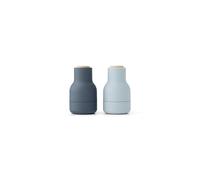 Audo Copenhagen Set de 2 molinillos de especias Bottle Grinder Small Blues-haya