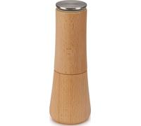 Joseph Joseph Molinillo de sal Milltop antigoteo, rellenable, molienda de cerámica 19 cm Haya