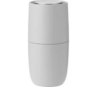 Molinillo de sal NORMAN FOSTER 13 cm, gris claro, plástico, Stelton