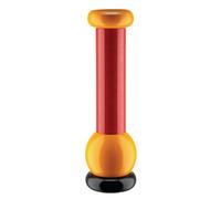 Molinillo de sal o pimienta MP0210, rojo/amarillo/negro, Alessi
