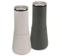 Molinillo de sal y pimienta MILLTOP 95036, juego de 2, gris, plástico, Joseph Joseph