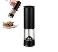 Molinillo Eléctrico de Sal y Pimienta | Molinillo con Carga USB, Eléctrico de Pimienta para Condimentos - para Cocina Café Frutos Secos Granos Especias Cocinar Alimentos