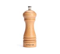 Molinillo para Pimienta de Madera de Haya con Mecanismo de Acero al Carbono - De Buyer, 14 cm o 18 cm, Diseño Elegante y Ajuste Preciso del Grosor, Fabricado en Francia