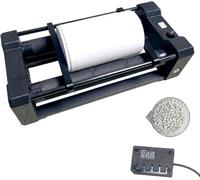 Molino de bolas de mesa, pulido horizontal, con temporizador digital y velocidad ajustable, para fabricación de joyas, laboratorio (1 tarro)