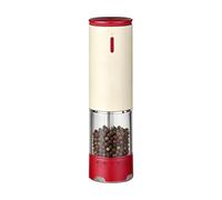 Molino Eléctrico de Sal y Pimienta,Molinillo de Granos con Carga USB - Ajuste de Grosor para Molinillo Eléctrico - para Cocina, Café, Granos, Harina, Condimentos y Especias