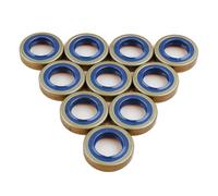 Moliuoly 10 piezas de juntas de eje de aceite para Husqvarna 61 66 266 268 272 272 272XP reemplazo para 503260204 Junta Set