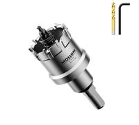 Mollom 1-5/16" (34mm) Sierra Corona Carburo Resistente con 2 Brocas Piloto