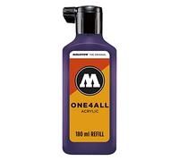 Molotow MO692043 Refill ONE4ALL - Tinta de repuesto para marcador permanente (180 ml, 1 unidad), color morado oscuro