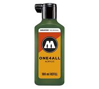 Molotow MO692145 ONE4ALL - Tinta de repuesto para marcador permanente (180 ml, 1 unidad), color verde