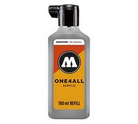 Molotow MO692203 ONE4ALL - Tinta de repuesto para marcador permanente (180 ml), color gris