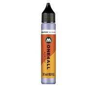 Molotow mo693209 Refill one4all, recarga para marcador permanente 30 ml, 1 pieza, violeta azulado pastel