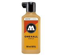 Molotow ONE4ALL - Recambio acrílico, color 009 Sahara Beige Light, 180 ml, tinta de recambio para marcador permanente
