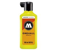 Molotow ONE4ALL - Recambio de tinta acrílica (180 ml), color verde