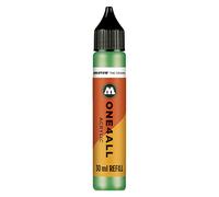 Molotow ONE4ALL - Recambio de tinta acrílica (30 ml), color verde metálico 226
