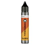 Molotow ONE4ALL Recarga Acrílico, Color 238 Gris Azul Oscuro 30 ml Tinta Recarga para Rotulador Permanente