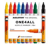 Molotow One4All - Rotulador acrílico 10 unidades