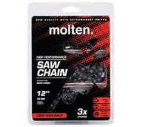 MoltenSales Cadena de motosierra de 12 pulgadas .375 .043 45DL de repuesto para Dewalt DCCS620P1 de 20 voltios, Black & Decker LCS1240 40 voltios, Craftsman CMCCS620M1 20 V, Oregon R45 (3 cadenas)