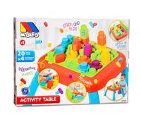 Molto Mesa de Actividades con 20 Piezas, 148x38.5x113 cm