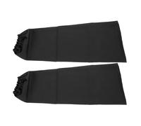 MOLUCKFU Manguitos de Algodón Ignífugos para Soldadura Ajuste Seguro y Cómodo, Ideales para Sesiones Intensas de Soldadura y Protección Laboral para Hombres y Mujeres