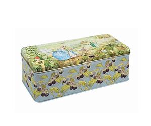 Moly Magnolia Beatrix Potter Peter Rabbit - Estaño rectangular de almacenamiento largo y profundo
