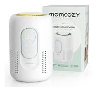 Purificador de aire Momcozy para habitación infantil, sistema de 4 filtros con filtro HEPA H13 y filtro de carbón activado, monitorización en tiempo real de la calidad del aire (PM2.5), modo silencios