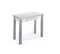 Momma Home Mesa de Cocina Extensible Moduo MDF/MARBLE 80 X 40/80 X 76 CM