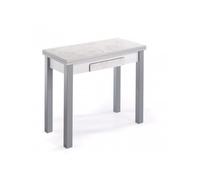 Momma Home Mesa de Cocina Extensible Moduo MDF/MARBLE 80 X 40/80 X 76 CM