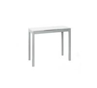 Momma Home Mesa de Cocina Extensible Novi Cristal Templado - 135x40cm
