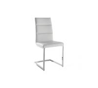 MOMMA HOME Pack 2 sillas comedor Polipiel color Blanco Roto, Modelo Milo, Medidas 45 x 59 x 97H cm Raíz Sillas de Comedor Inicio Muebles de Salón y Hogar Sillas de comedor blancas MommaHome