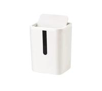 MOMOHCHGBT Basurero para Coche para Mini Cubo Basura Pequeño Cesta Escritorio Mesa para Hogar Suministros Oficina Caja Barril Artículos Basureros Portátil Coches(White)