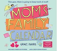 Mom's Family Wall Calendar 2024