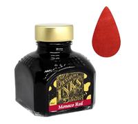 (Monaco Red) - Diamine 80ml Monaco Red fountain pen ink bottle