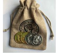 Monedas conmemorativas mágicas temáticas de Harry Potter de Bros. autorizadas, monedas tienen un significativo para coleccionistas y son un regalo para que son fans de Harry Potter