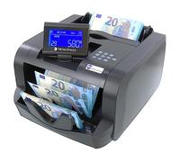 Monepass - Contadora de billetes + VALORIZADOR en fajo clasificado - Detección quíntuple UV/MGI/MGT/IR/2D - 2 años de garantía