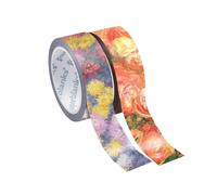 Paperblanks – Cinta washi – Monet’s Chrysanthemums / Renoir, Letter to Morisot (1892) – Pack mixto