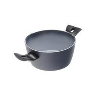 Moneta Aria Finegres Cazuela de Inducción con Asas, Revestimiento Natural Antiadherente, Respetuosa con el Medio Ambiente, Apta para Todo Tipo de Cocinas, Apta para el Lavavajillas, Diámetro 24 cm