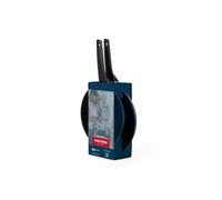 MONETA BlueNote - Juego de 2 sartenes antiadherentes de 24 + 28 cm - Sartén antiadherente para inducción sin PFAS PFOA ni níquel, aluminio con asas de baquelita