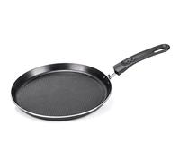 Moneta Gea - Sartén para crepes, 25 cm, aluminio 100% reciclado, para cada placa de cocción incluida la inducción. Fabricado en Italia