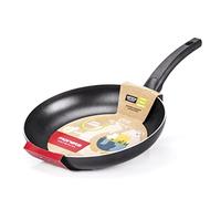 Moneta Sartén Gea de 28 cm antiadherente para inducción - Sartén antiadherente de 28 cm de aluminio reciclado con revestimiento Artech, cacerola para cocina de inducción - Fabricada en Italia