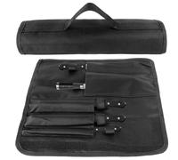 mongtsamz Porta Cuchillos Cocina,Funda Cuchillos Roll,Funda Navaja con Espacio para Cinco Tamaños Diferentes de Cubiertos,Estuche Cuchillos Oxford Almacenamiento para los Amantes de la Cocina