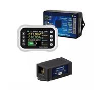 Monitor de batería Bluetooth KG140F CC 0-120 V 100 A 400 A, comprobador voltaje, medidor corriente, indicador capacidad,Amplia aplicación(KG110F)