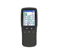 Monitor de calidad del aire, Detector De Calidad Del Aire Portátil Alta Precisión, Probador Sensor HCHO Mano, Pistas PM2.5, Medidor Polvo Nebuloso, Multigas