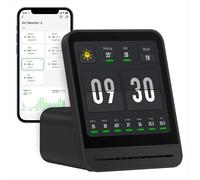 Monitor de calidad del aire para interiores: PM2.5, CO2, PM10, temperatura, humedad y pantalla táctil