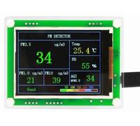 Monitor de calidad del aire PM2.5 y detector de formaldehído, portátil