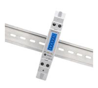 Monitor de consumo de energía, medidor eléctrico monofásico de carril Din, 110V/220V, 50/60Hz, RS485, pantalla Digital, Wott Volt Amp