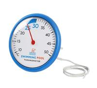 Monitor de temperatura Piscina Sonda de acero inoxidable, fácil lectura y | Sensor de temperatura del agua para spa, cuenca, acuario ornamental y