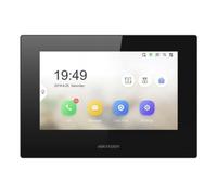 HIKVISION DS-KH6320-LE1(B) Monitor für Video-Türsprechanlage - 7" TFT-Touchscreen - Gegensprechfunktion (bidirektionales Audio)
