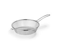 Monix - Cestillo de Acero Inoxidable para Sartén Honda, 24 y 28 cm, Apto Sartén y Cacerola, Profesional, Apto Lavavajillas