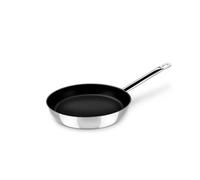Monix Chef Non Stick | Sartén 28 cm acero inoxidable 18/10 con antiadherente, apta para todo tipo de cocinas incluida inducción